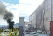 Fumo nero e fiamme: azienda di Pezzapiana colpita da un incendio