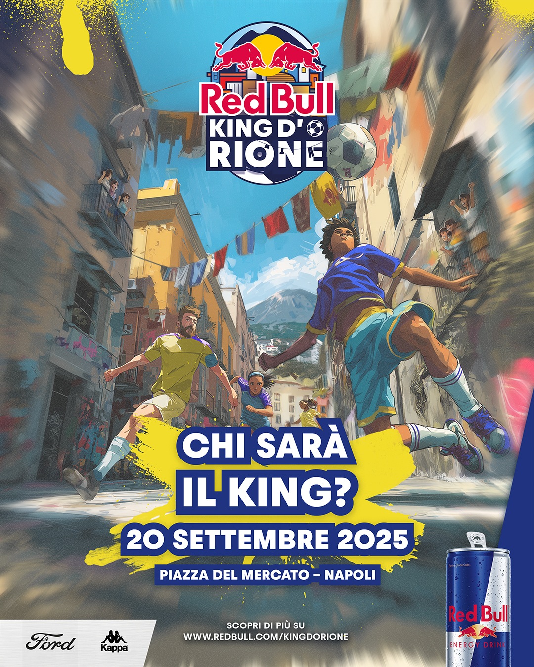 torneo di calcio in strada a napoli sabato 16 squadre in lizza