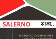 Salerno è con la Global Sumud Flotilla: domenica 14 il presidio alla spiaggia Santa Teresa