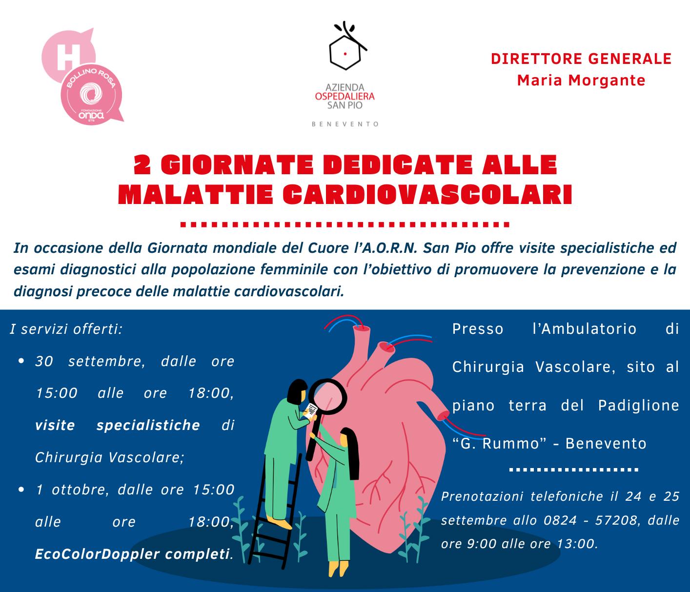 ‘San Pio’, open week sulle malattie cardiovascolari: gli appuntamenti ‘San Pio’, open week sulle malattie cardiovascolari: gli appuntamenti