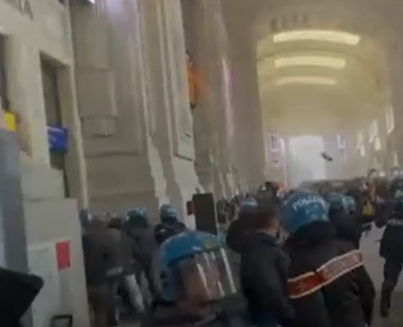 non solo campania scontri e violenze al corteo pro gaza a milano le reazioni del mondo politico