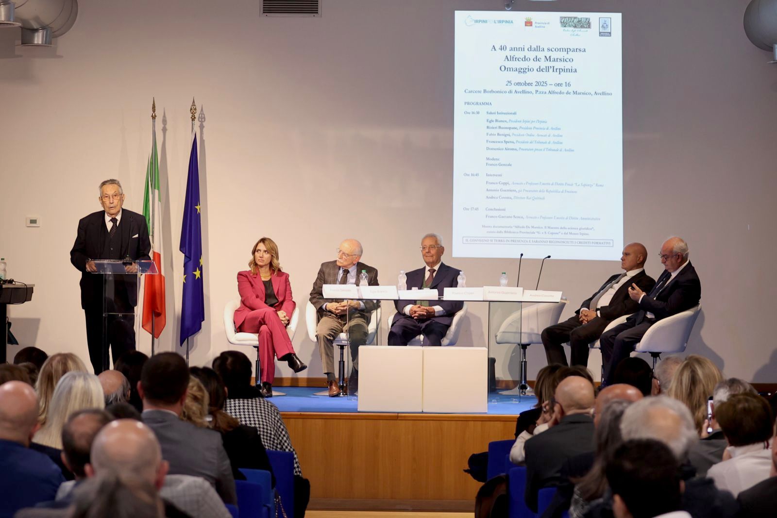 Avellino celebra Alfredo De Marsico nel quarantennale della scomparsa Avellino celebra Alfredo De Marsico nel quarantennale della scomparsa