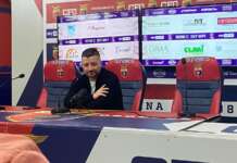 Casertana, Coppitelli: “Mi aspettavo questa partita, difficile; Salernitana? Sapremo metterli in difficoltà…”