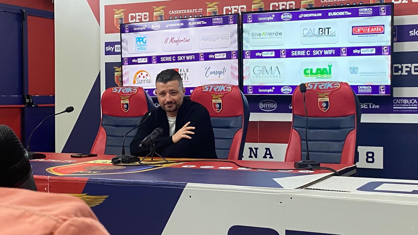 Casertana, Coppitelli: “Mi aspettavo questa partita, difficile; Salernitana? Sapremo metterli in difficoltà…” Casertana, Coppitelli: “Mi aspettavo questa partita, difficile; Salernitana? Sapremo metterli in difficoltà…”