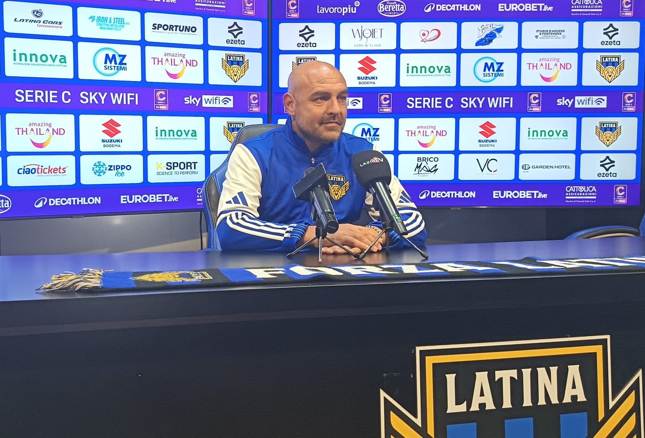 Latina, Bruno: “Bravi a chiudere gli spazi alla squadra più forte del campionato”