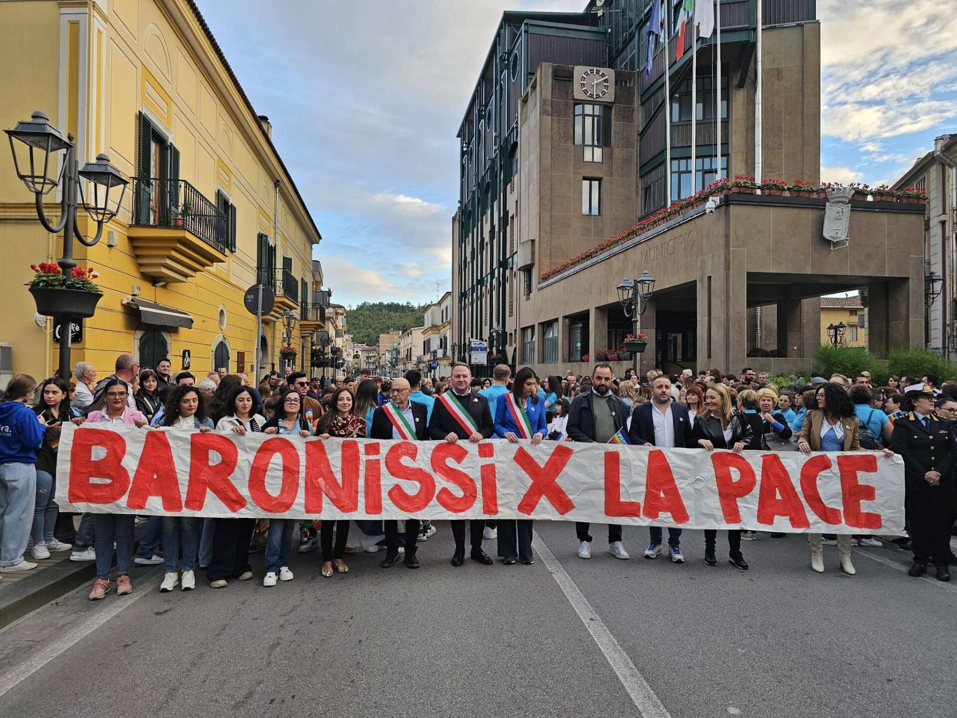 baronissi petta sabato 11 ottobre tutti in piazza per la marcia della pace