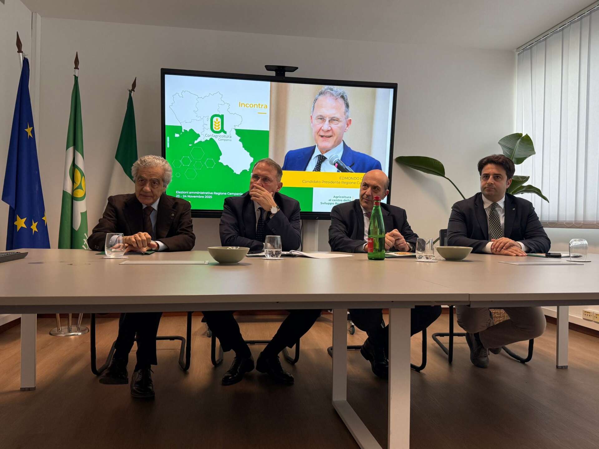 Regionali, a Confagricoltura Campania l’incontro con il candidato Cirielli