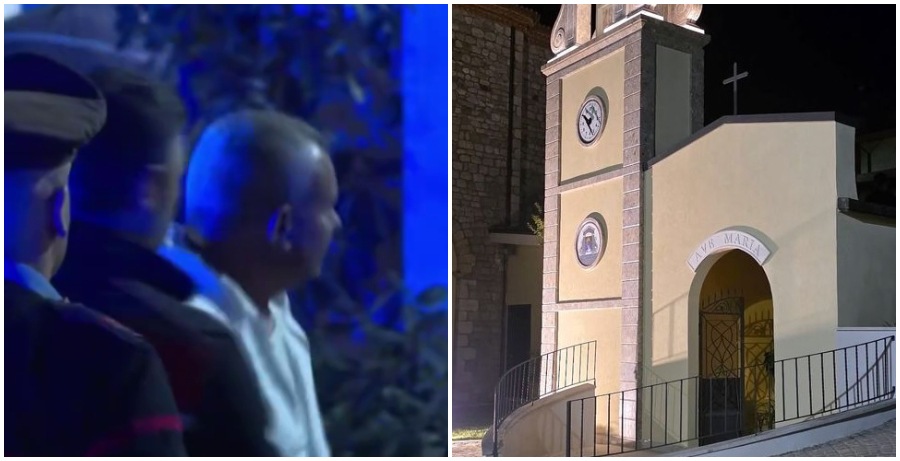 Ocone in chiesa dopo gli omicidi di moglie e figlio, la conferma del legale