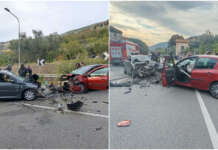 Grave incidente sulla statale Appia: tre feriti