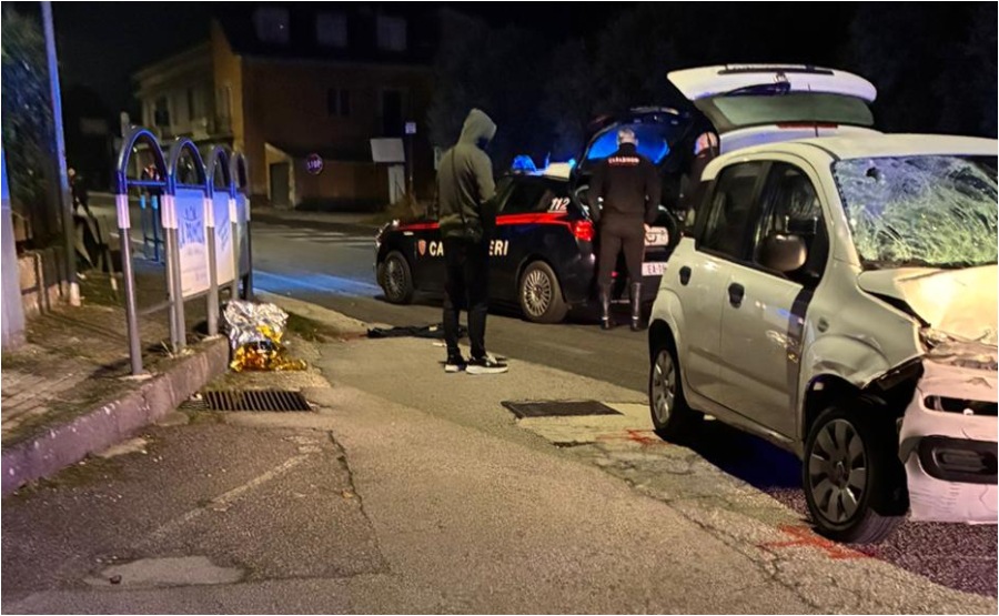 investito da un8217auto in valle caudina muore 58enne