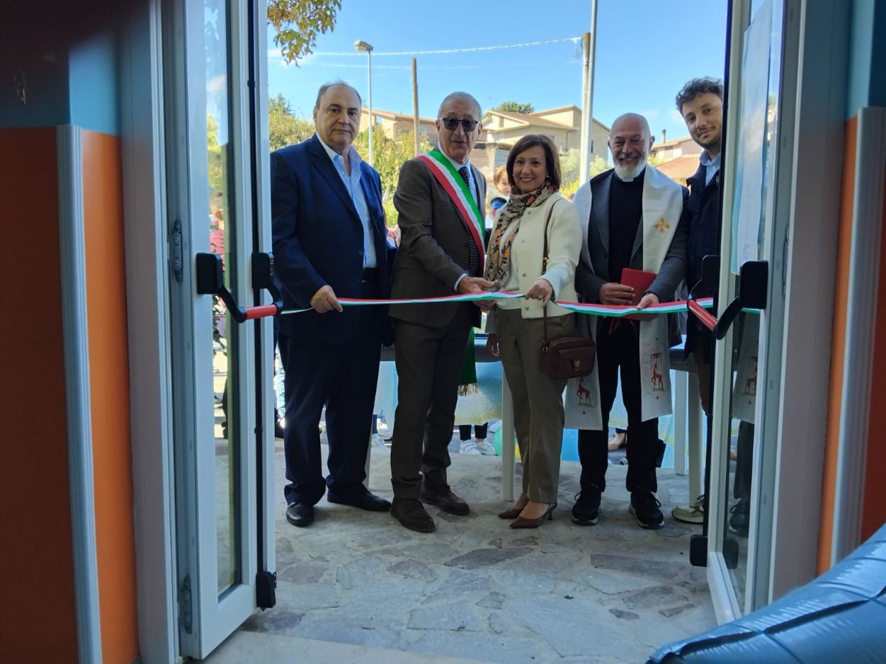 pesco sannita inaugurato il micro nido 8216l8217ottagono magico8217