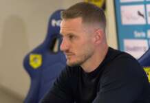 Juve Stabia, Abate: “Due gol frutto di lavoro; nel secondo tempo, ci hanno agevolati”