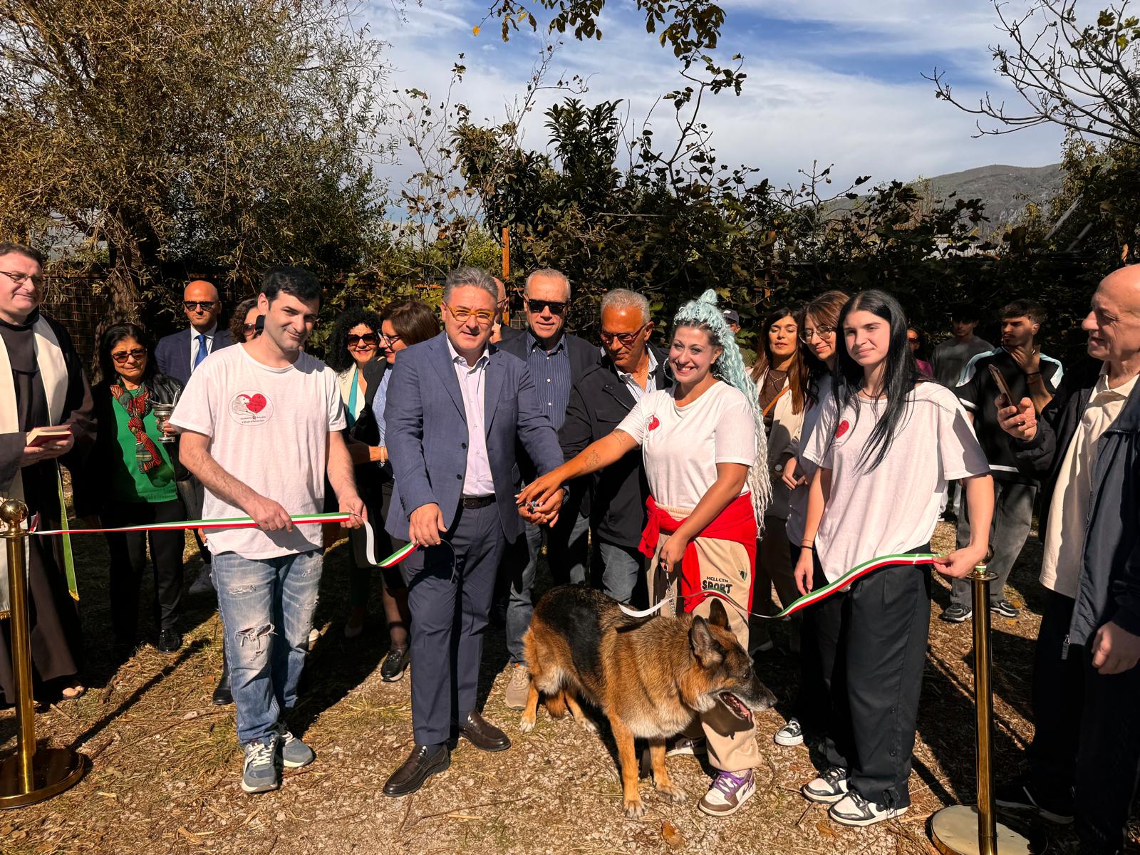Sarno, inaugurato il nuovo rifugio comunale per cani