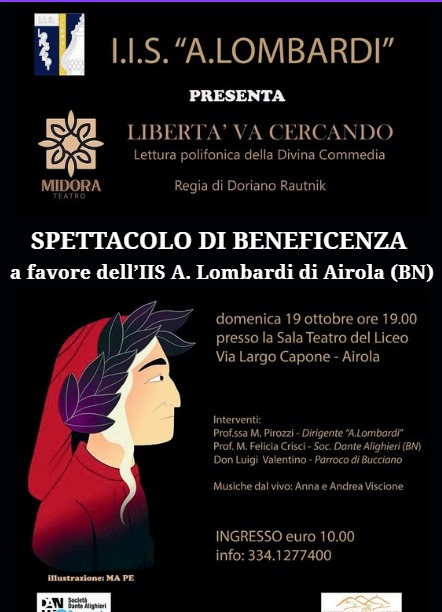 Beneficenza per il “Lombardi” di Airola: la cultura scende in campo dopo il furto Beneficenza per il “Lombardi” di Airola: la cultura scende in campo dopo il furto