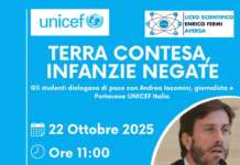 Il Liceo Scientifico ‘Enrico Fermi’ di Aversa e Unicef promuovono l’incontro con Andrea Iacomini