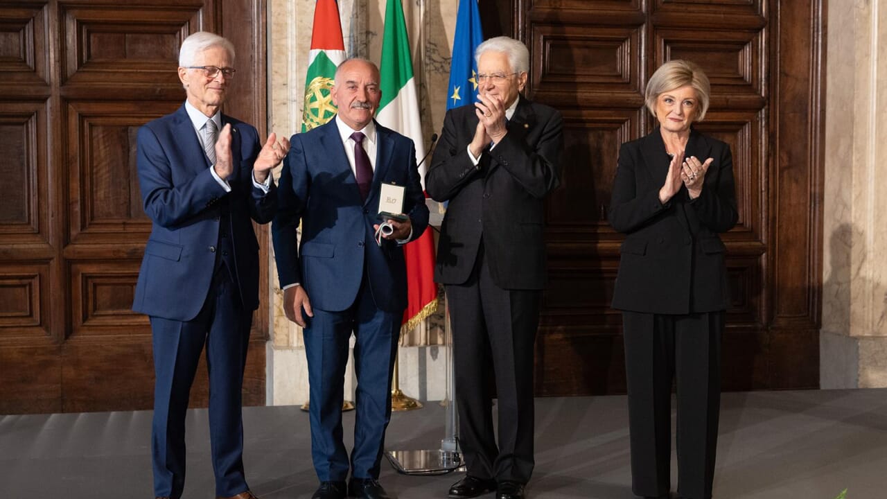 Perizia e laboriosità, “Stella al merito del lavoro” all’irpino Cipriano