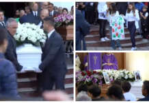 VIDEO/ Madre e figlio uccisi: il dolore di Paupisi, l’ultimo viaggio di Elisa e Cosimo