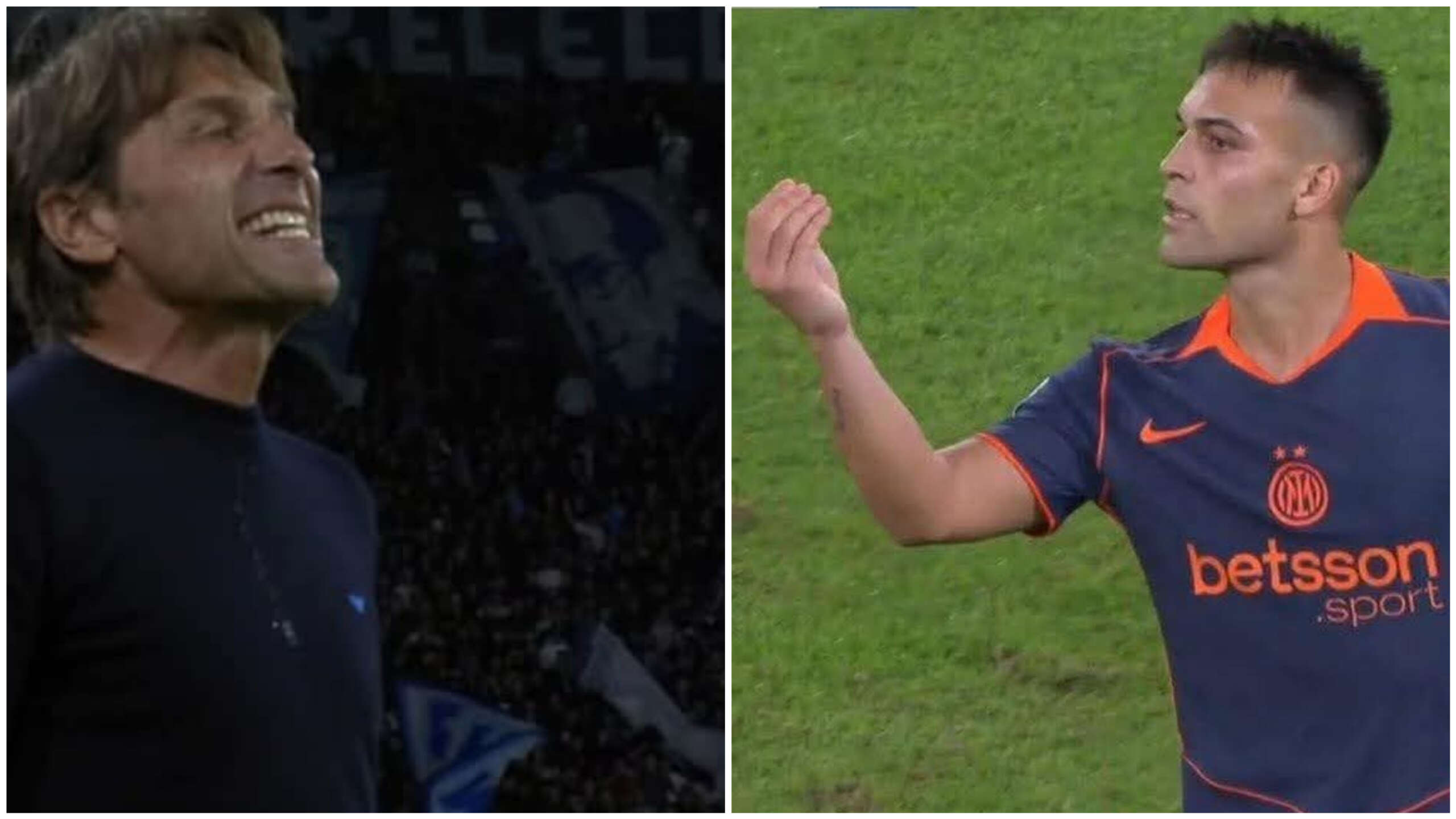 Lite Lautaro Conte, volano insulti e gestacci in campo Lite Lautaro Conte, volano insulti e gestacci in campo