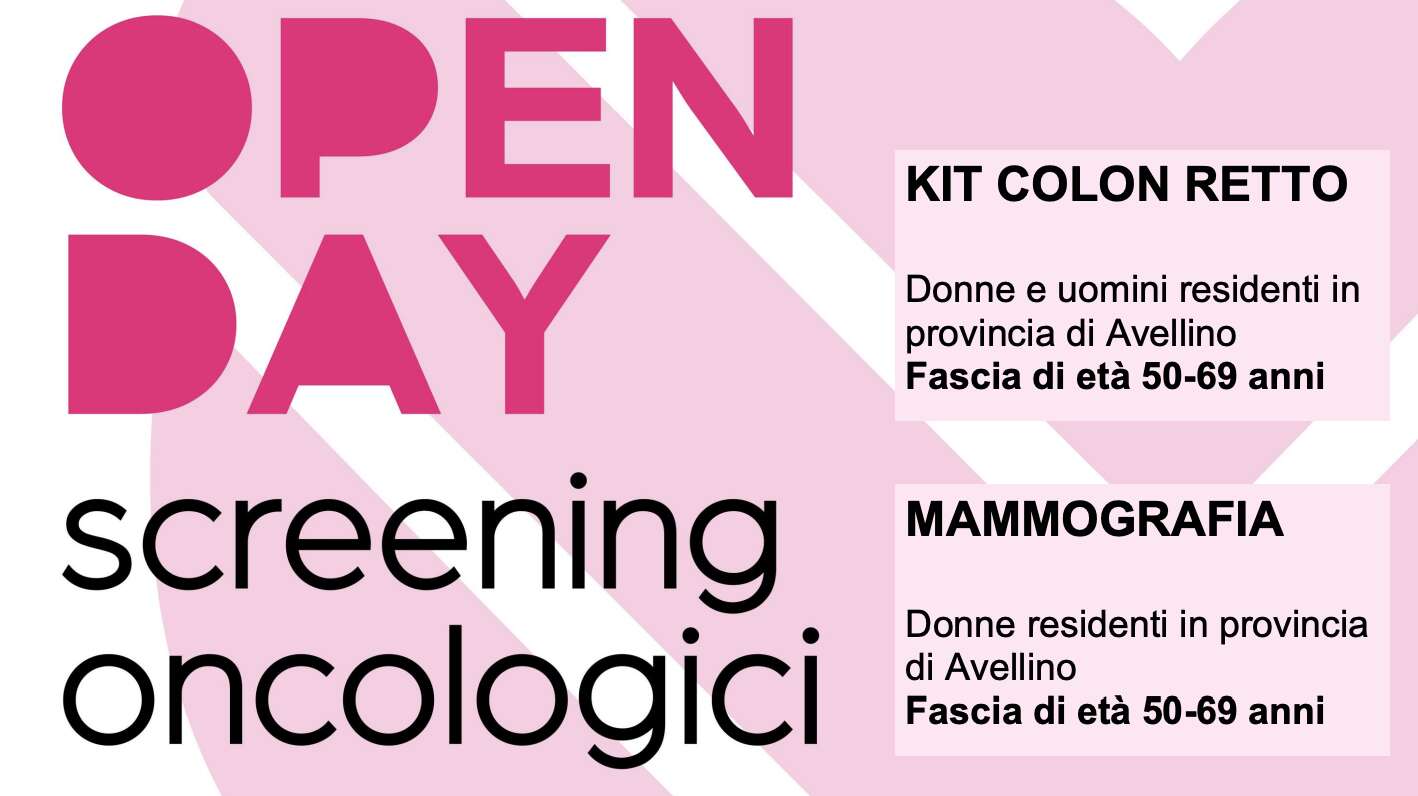 Prevenzione e salute: torna l’Open Day dell’ASL Avellino