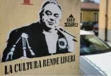 Un murale di Gratteri davanti la scuola: ‘La cultura rende liberi’