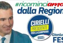Regionali, Festa ufficializza la sua candidatura nella lista di Cirielli