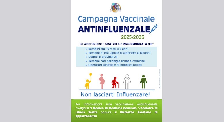 vaccini l8217asl avvia la campagna antinfluenzale con i medici di base
