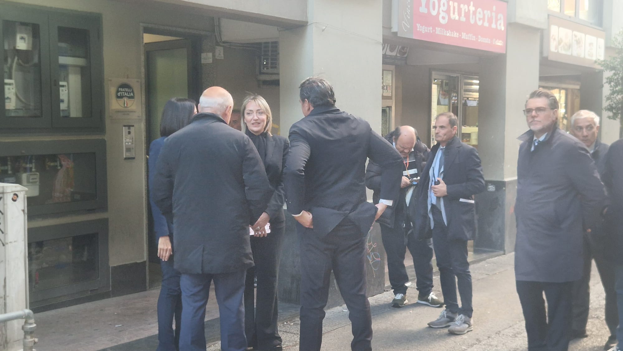 L’ex sindaco Festa a sostegno di Cirielli, Fruncillo glissa ma non nega