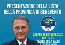 Regionali, sabato arriva Cirielli nel Sannio: appuntamento al Teatro De Simone