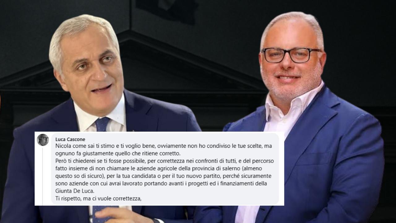 “Non chiamare le aziende”: il monito di Cascone a Caputo che sa più di minaccia che di etica politica “Non chiamare le aziende”: il monito di Cascone a Caputo che sa più di minaccia che di etica politica