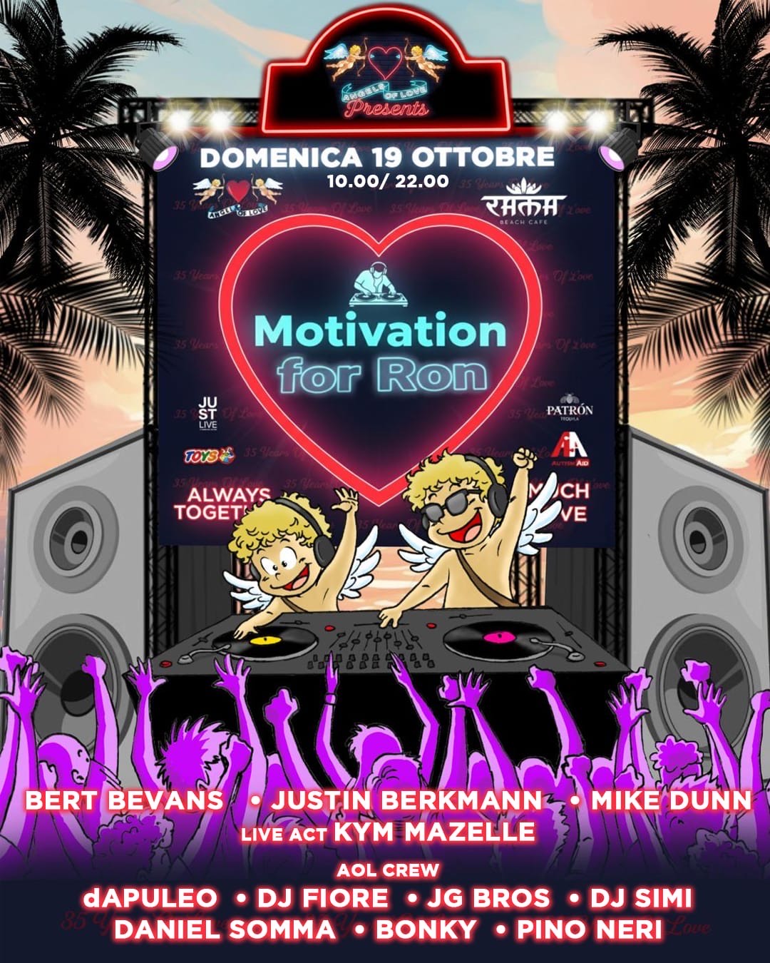 house music al via maxi evento degli angels of love in memoria dell8217artista ron carroll