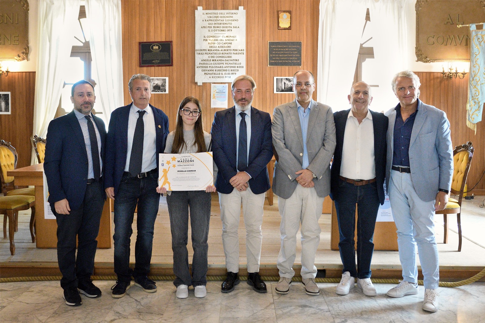 Undicesima Borsa di Studio Carlo Mazzone: ad Arpaise il riconoscimento per gli studenti dell’I.C. Settembrini