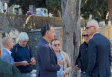 VIDEO/ Il calcio ricorda Andrea Fortunato, delegazione di ex calciatori della Juventus al cimitero di Salerno