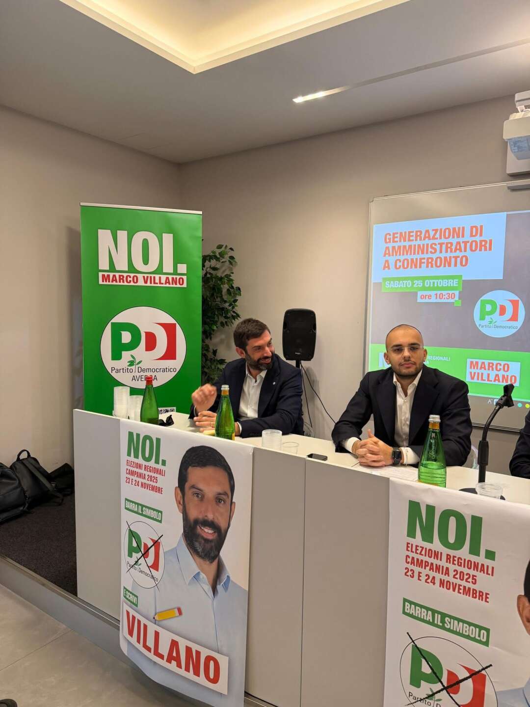 Bagno di folla e grande partecipazione di giovani per l’incontro promosso da Vittorio Marino Bagno di folla e grande partecipazione di giovani per l’incontro promosso da Vittorio Marino
