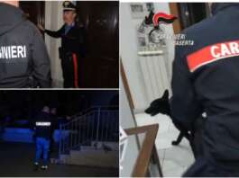 Blitz antidroga tra Caserta, Napoli e Benevento: scoperta raffineria a San Felice a Cancello, 10 arresti