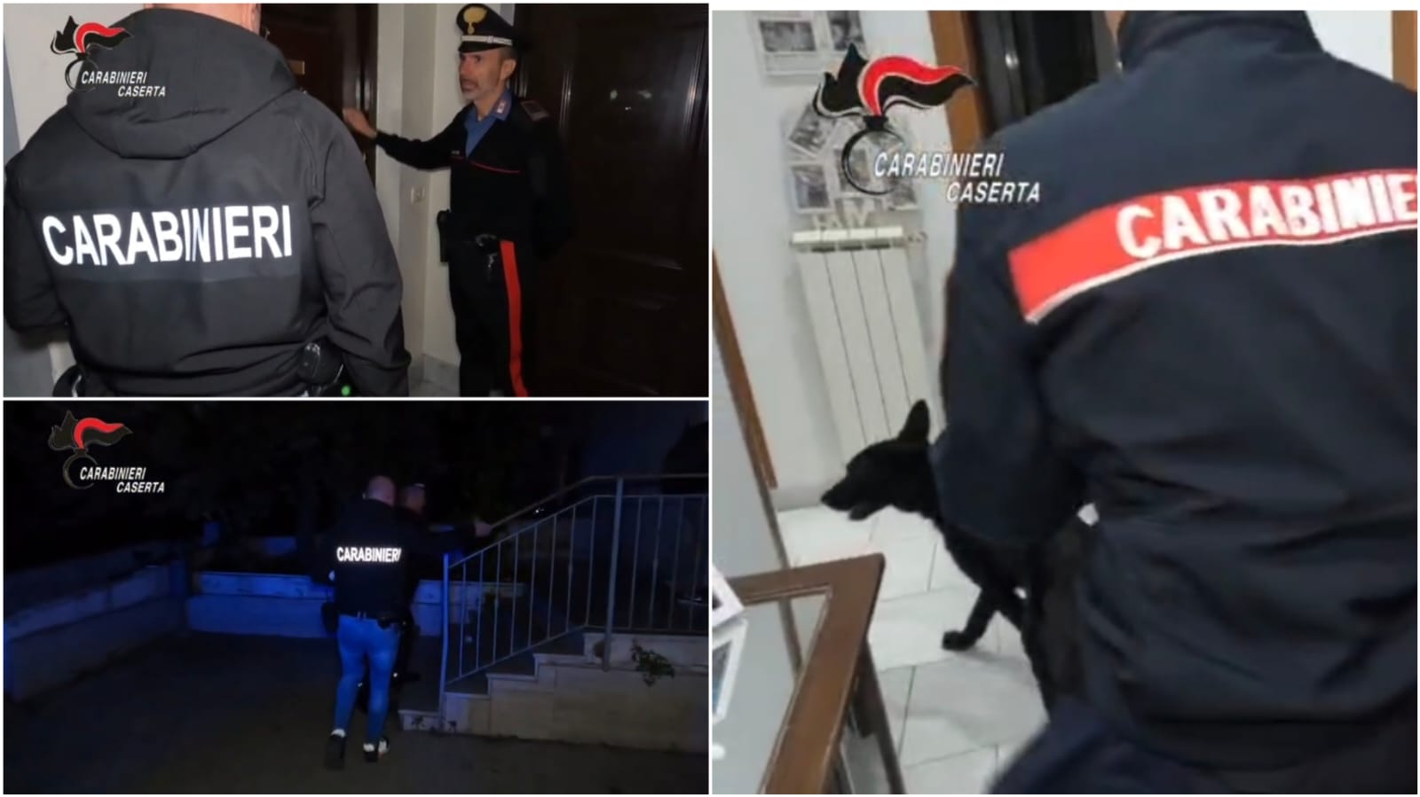 Blitz antidroga tra Caserta, Napoli e Benevento: scoperta raffineria a San Felice a Cancello, 10 arresti