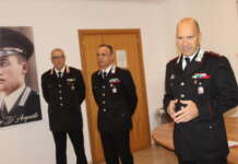 FOTO/ Il Comandante Provinciale dei Carabinieri Calandro lascia il Sannio: “Ridotti i furti nelle abitazioni”