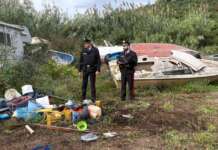 Area privata adibita a discarica: carabinieri sequestrano 4500 metri cubi di rifiuti