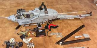 Precipita un elicottero di quasi due metri: Carabinieri denunciano 58enne