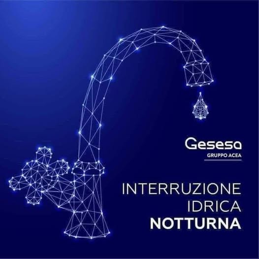 benevento interruzione idrica notturna per lavori di un nuovo allaccio le strade interessate