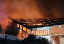 Incendio a Forchia, in corso il monitoraggio delle diossine da parte dell’Arpac