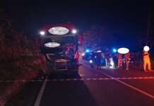 FOTO/ Scontro camion-trattore in Valle Telesina: perde la vita un agricoltore