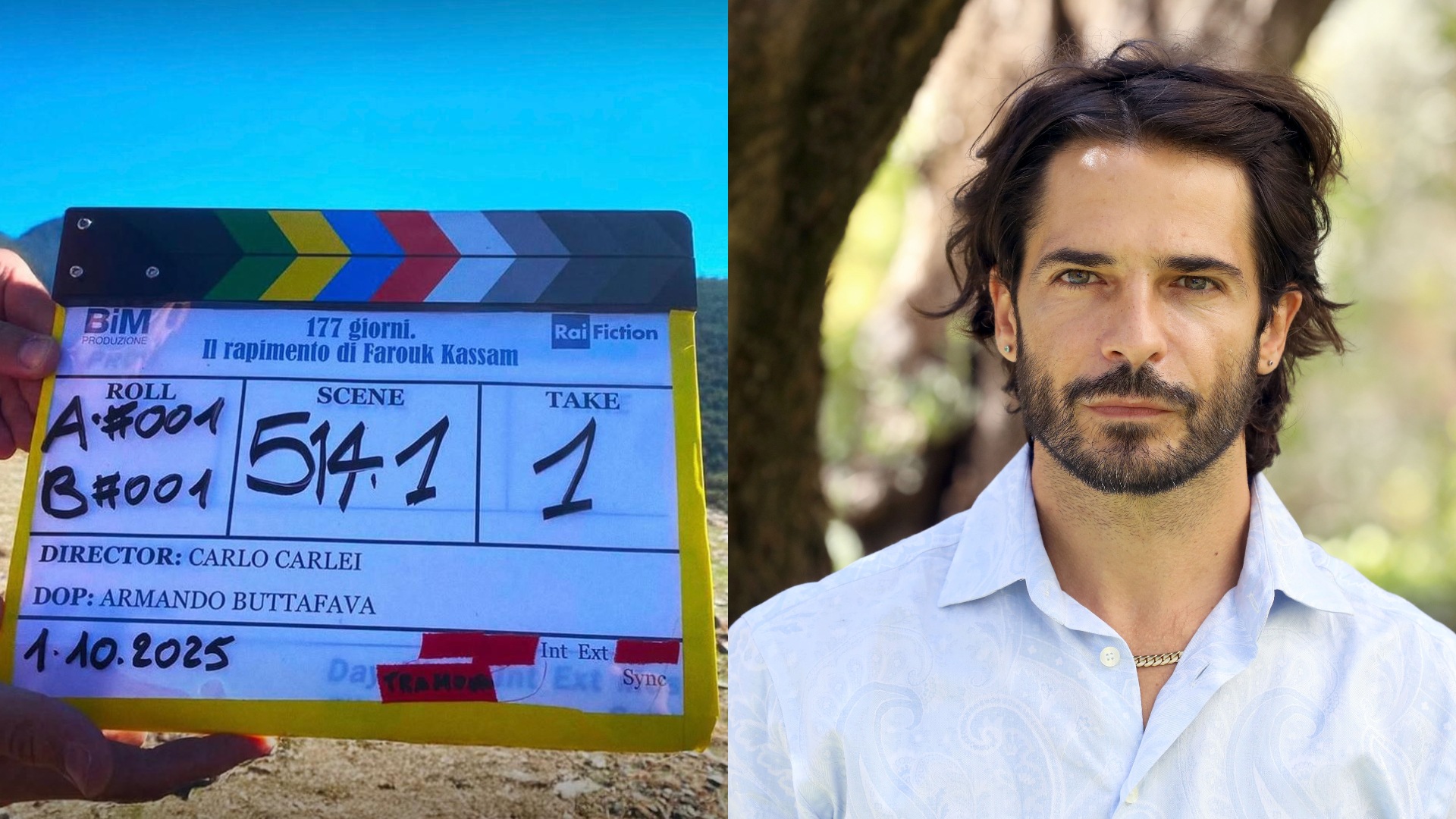 Nel Sannio le riprese della nuova serie Rai con Marco Bocci