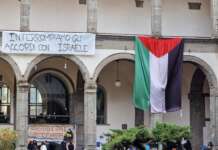 Napoli, Università occupata per la Palestina al fianco della Global Sumud Flotilla