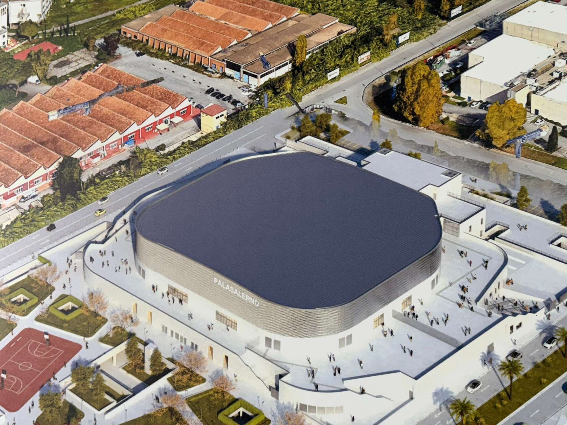 Salerno posa della prima pietra del nuovo Palasport da 5.500 posti