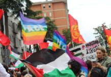 FOTO/ Pace, fine del genocidio e dimissioni del Governo Meloni: mobilitazione anche a Benevento