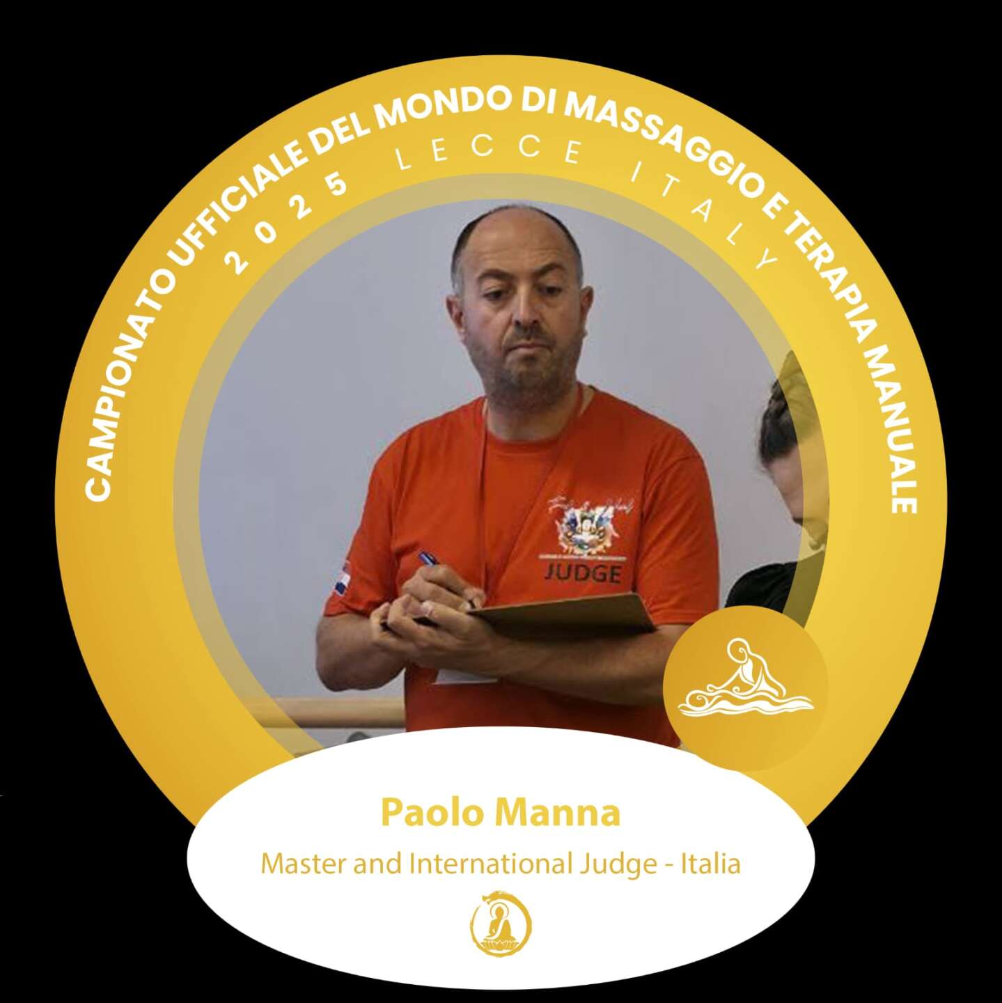 Un sannita giudice al Campionato Ufficiale del Mondo di Massaggio e Terapia Manuale Un sannita giudice al Campionato Ufficiale del Mondo di Massaggio e Terapia Manuale