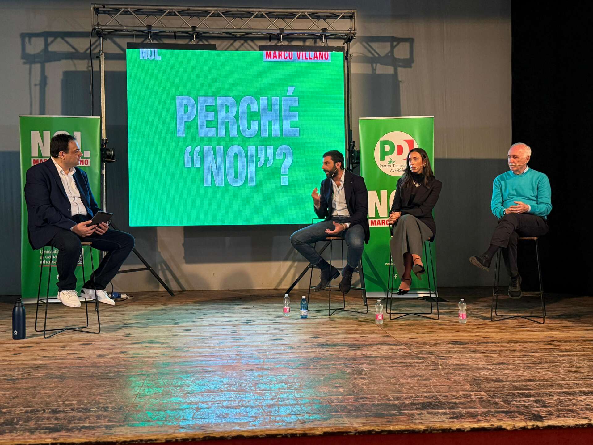 aversa l8217iniziativa noi il partito democratico unito intorno a marco villano