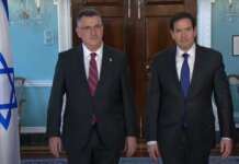 Sa’ar a Napoli: “Hamas viola l’accordo, consegni i 19 corpi subito”