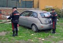 Terra dei Fuochi, controlli dei carabinieri di Napoli e Caserta: giovane sorpreso mentre smontava auto rubata