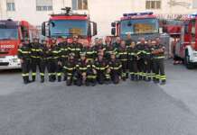 Eboli, festa per il pensionamento del capo reparto dei Vigili del Fuoco Coviello: subentra Marotta
